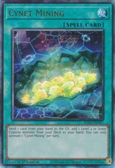 Cynet Mining - RA03-EN067 - Prismatic Ultimate Rare - 1st Edition